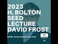 Geo-Congress 2023: H. Bolton Seed Lecture: David Frost: Geotechnical Interface Behavior