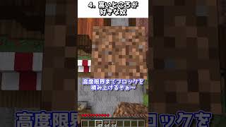 【マイクラあるある】マルチに必ずいる迷惑な奴5選【#4】【マイクラ】#shorts