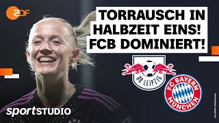 RB Leipzig – Bayern München Highlights | Frauen-Bundesliga, 5. Spieltag Saison 2023/24 | sportstudio