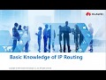 Topic 16  Basic Knowledge of IP Routing
