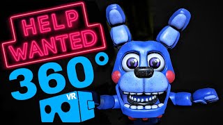 VR 360° 🔴 FNAF FIVE NIGHTS AT FREDDY'S Help Wanted | immersive 4K gameplay video