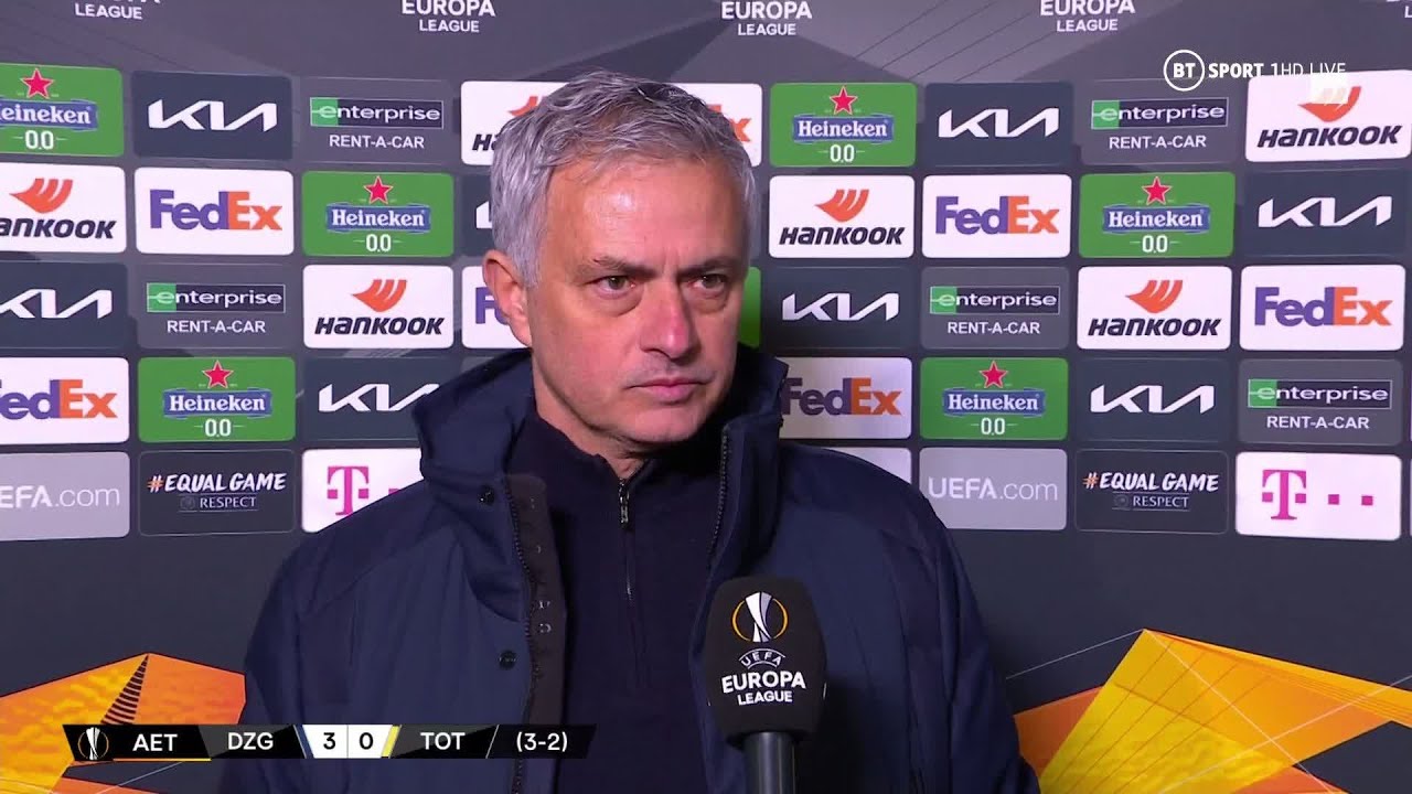 Jose Mourinho Can't Believe What He Has Just Seen As Tottenham Crash ...