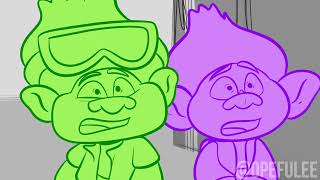 Defending the Baby Brother - TROLLS TALES OF THE BAND ANIMATIC