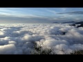 鳶嘴山夕陽雲海