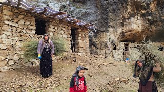 Rainy night of the nomads in the cave  Battle the Midnight Storm