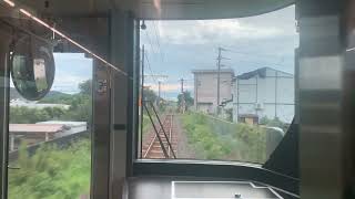 [前面展望]JR和歌山線布施屋駅から千旦駅