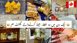 I Went to Two Iftar On The Same Night ! Pakistani Vlogger Ramadan in Canada