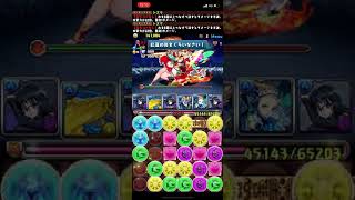 パズドラ 星を紡ぐ精霊ラッシュ 一周２分 自陣シズク2体 編成難易度低め