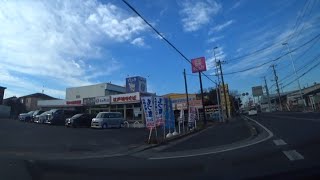 【吉川三郷市マニアック】イオンタウン吉川美南からゆで太郎三郷上彦名店までドライブ🚗💨