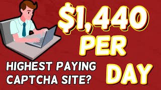 💰 Make $1440 per day with Captcha Typing| Make $60 per Hour every Hour 💰