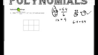 Into to reverse tabular method 2