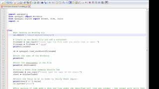 Python Openpyxl Cell Formatting. XLSX Boarders