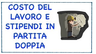 Il costo del lavoro e la registrazione degli stipendi #ragioneria #economiaaziendale #lezionionline