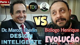 Marcos Eberlin X Biólogo Henrique - Evolucionista é contestado - Parte 1