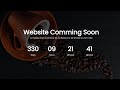 Coming Soon Website Using HTML CSS and JavaScript | Countdown Timer in JavaScript