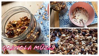 Házi granola / müzli ||Nutrition_ka