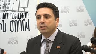 Ալեն Սիմոնյանի ճեպազրույցը․ ՈՒՂԻՂ