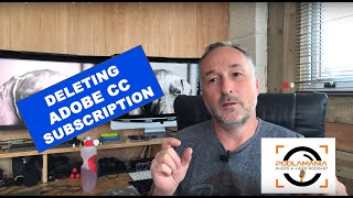 Deleting Adobe - Photography & Video subscription CC
