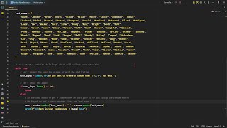 🐍 Random Name Generator Project using Python || Python Coding Project Tutorial