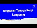 Anggaran Perusahaan - Anggaran Tenaga Kerja Langsung