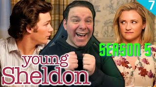 Mandy Meets The Family! | Young Sheldon Reaction | Season 5 Part 7/8 FIRST TIME WATCHING!