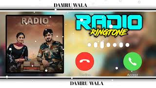 Radio Song | Radio Song Ringtone | Aman Jaji Ft Fiza Choudhary | Mukesh Jaji New Haryanvi Song 2022