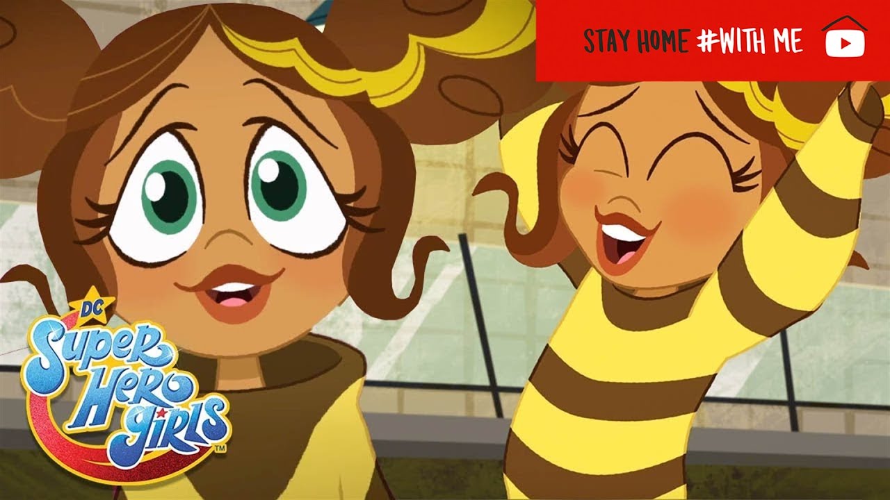 #StayHome | Bee-lieve In Yourself Bumblebee! | DC Super Hero Girls ...