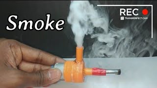 Making mini DC motor Smoke machine |electric Smoke creating