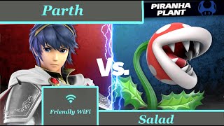 Friendly WiFi - Bracket Reset - Parth (Marth) Vs. Salad (Piranha Plant)