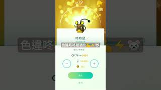 色違咚咚鼠強化💪⚡🐭 #pokemon #pokemongo #shinypokemon #powerup