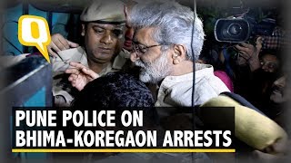 Live: Pune Police Address the Media on the Bhima-Koregaon Arrests