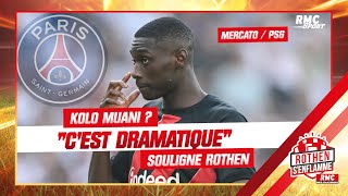 Mercato / PSG : "C’est dramatique pour Kolo Muani", Rothen écœuré par ce feuilleton