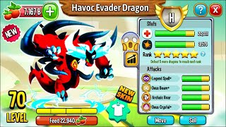 Dragon City: Havoc Evader Dragon, NEW LEGENDARY | EXCLUSIVE DRAGON 2025! 😱