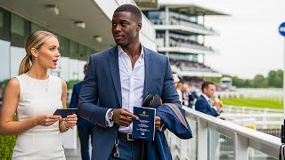The Heiress Invites Her Black Driver To A Horse Race To Mock Him—But When He Arrives, Everyone Fell…