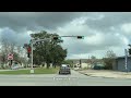 port arthur texas 4k downtown drive