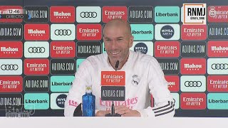 Rueda de prensa de ZIDANE previa Alcoyano - Real Madrid (20/01/2021)