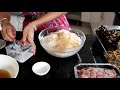 របៀបឆាមីសួអោយឆ្ងាញ់ stir fry glass noodle pork mince vegetable fry noodles recipe cha me sour