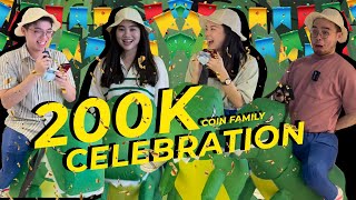 COIN FAMILY JADI DINO DI MALL ?!  | 200K CELEBRATION