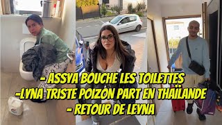 NASDAS ASSYA BOUCHE LES TOILETTES POIZON PART EN THAÏLANDE LEYNA REVIENT #nasdas #nasdasstory #story