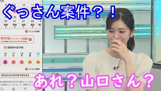 【大島璃音】ぐっさんっぽいリポートに反応してしまうのんちゃんｗ [ウェザーニュースLive切り抜き]