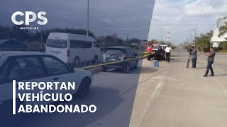 Reportan vehículo abandonado en el Boulevard Emilio M González | CPS Noticias Puerto Vallarta