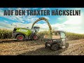 Häckseln mal anders!🌽 - EIN TAG als Abfahrer mit dem Traxter