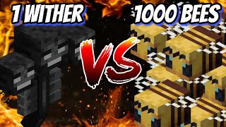 Minecraft, Гэхдээ 1 WITHER ийн эсрэг 1000 ЗӨГИЙ.