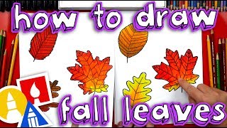 How To Draw Fall Leaves
