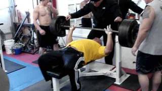 Ernie Lilliebridge Sr- 550lbs Raw Bench