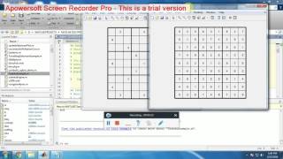MATLAB SOLVE SUDOKU PUZZLES VIA