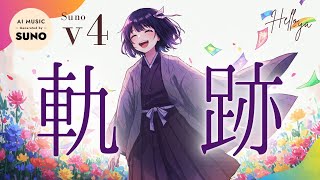 【SunoAI】 軌跡  | AIで感謝の気持ち (Suno AI v4)