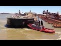 capesize bulk carrier constrained by her draught