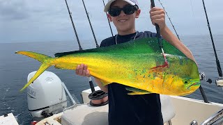 Kid Vs. GIANT Fish!!! (Mahi-Mahi, Snapper, Snook, Sailfish) Catch Clean Cook