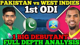 PAK vs WI Dream11 Team Prediction, PAKISTAN vs WINDIES 1st ODI, WI vs PAK Dream11 Team Today